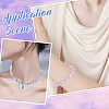 880Pcs Rainbow ABS Plastic Imitation Pearl Beads OACR-SP0001-19-5