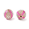 Alloy Enamel Beads FIND-E046-11G-02-2