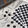 5 Sheets PVC Self-Adhesive Stickers DIY-SP0006-19C-5