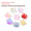 50Pcs Baking Paint Glass Bead Caps GLAA-FP0001-21-5
