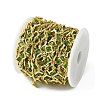 Brass Glass Rhombus Link Chains CHC-R001-05G-03-2