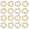 100Pcs Tibetan Style Alloy Bead Frames FIND-SC0011-52A-1