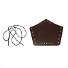Adjustable Imitation Leather Waxed Cord Bracelets BJEW-WH0012-04A-1