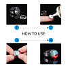 Non-Tarnish 304 Stainless Steel Pad Ring Settings STAS-K278-11F-P-3