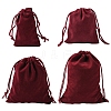 30Pcs Rectangle Velvet Pouches TP-FS0001-02B-2