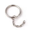 Tarnish Resistant 304 Stainless Steel Split Key Rings STAS-G185-06P-28mm-1