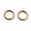 Ion Plating(IP) 304 Stainless Steel Open Jump Rings STAS-R060-5x0.7-G-1