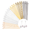 1200Pcs 6 Colors Alloy Eye Pins FIND-PH0025-40-1