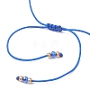 Glass & Seed Beads Braided Bead Bracelets BJEW-MZ00283-01-5