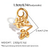 304 Stainless Steel Cuff Open Rings WGD2E4C-01-1