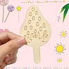 Unfinished Wood Ice Cream Cutouts WOOD-CJC0008-3