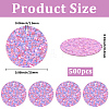 500Pcs Plastic Pendants KY-GF0001-72C-2