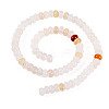 2 Strands Natural Golden Silk Jade Beads Strands G-TA0002-25-3