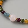 Plastic Beaded Stretch Bracelets BJEW-WH0032-011-2