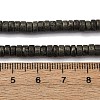 Natural Pyrite Beads Strands G-L624-I13-2x4mm-5
