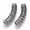 304 Stainless Steel Hollow Tube Beads STAS-I082-09AS-1