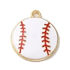 Alloy Enamel Pendants ENAM-R147-13E-G-1