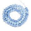 Anti-Tarnish Electroplate Glass Beads Strands GLAA-T028-6mm-02A-2