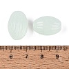 Handmade Ribbed Lampwork Beads LAMP-N042-01C-3