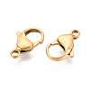 304 Stainless Steel Lobster Claw Clasps X-STAS-T065-17mm-34G-2