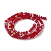 Imitation Jade Glass Beads Strands EGLA-YW0003-19B-06-3