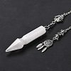 Natural Quartz Crystal Pointed Dowsing Pendulums G-I322-01P-06-4