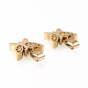 Ion Plating(IP) 304 Stainless Steel Pendants X-STAS-F253-08G-2