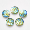 Resin Cabochons CRES-Q191-HA023-15-1