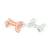 UV Plating Transparent Acrylic Beads OACR-N143-02-2