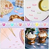 200Pcs Craft Style Acrylic Beads MACR-YW0003-56-6