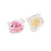 Transparent Luminous Acrylic Pendants TACR-Z002-02-3