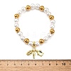 Brass Stretch Bracelets BJEW-C098-07C-5