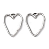 304 Stainless Steel Pendants STAS-L022-554P-1