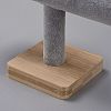 Velvet T-Shaped Bar Bracelet Display Stands with Wooden Base AJEW-WH0471-148C-2