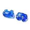 Transparent Glass Enamel Beads LAMP-V001-08D-2