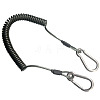 304 Stainless Steel Rock Climbing Carabiners and Screw Carabiner Lock Charms STAS-TA0004-62P-14