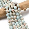 Synthetic Shoushan Stone Beads Strands G-Z119-A01-03B-1