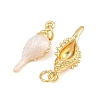 Brass Enamel Pendants KK-CBA3297-04B-G04-2