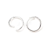 Brass Open Jump Rings KK-G604-08S-27-2