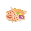 Thanksgiving Day Alloy Enamel Pendants ENAM-I076-01G-11-2