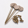 Brass Brooch Findings KK-WH0033-23AB-2