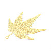 Brass Filigree Big Pendants KKC-T003-20G-2