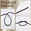 5M Braided Round PU Leather Jewelry Cord OCOR-GF0004-96A-01-5