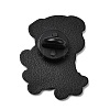 Pug with Skateboarding Enamel Pins JEWB-I055-04EB-08-2