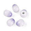 Handmade Porcelain Crackle Beads PORC-Q006-12B-1