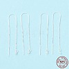 925 Sterling Silver Ear Thread with Peg Bails STER-P047-12S-4