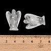 Natural Quartz Crystal Gemstone Carved Angle Figurines GG-CBA8396-A19-3