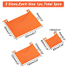 3Pcs 3 Style Felt Bags Organizer Insert PURS-WR0006-87C-2