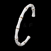304 Stainless Steel Enamel Cuff Bangles for Women BJEW-G780-01G-6