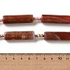 Natural Fire Crackle Agate(Dyed & Heated) Beads Strands G-A312-A03-01-5